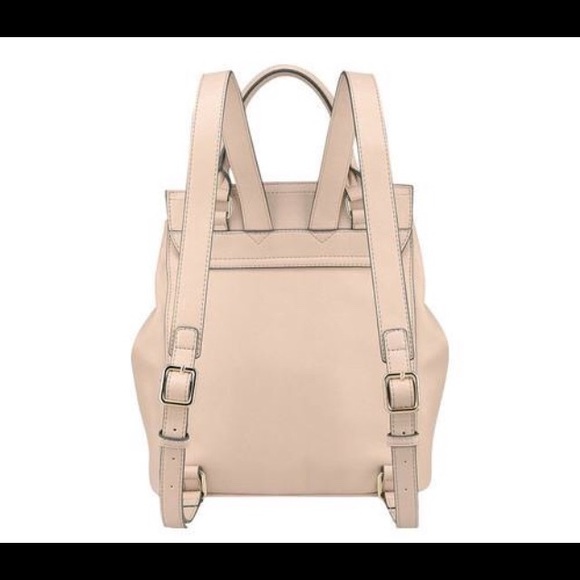Nine West Clean Living Backpack Shoulder Bag Purse NWT Cashmere main image 5